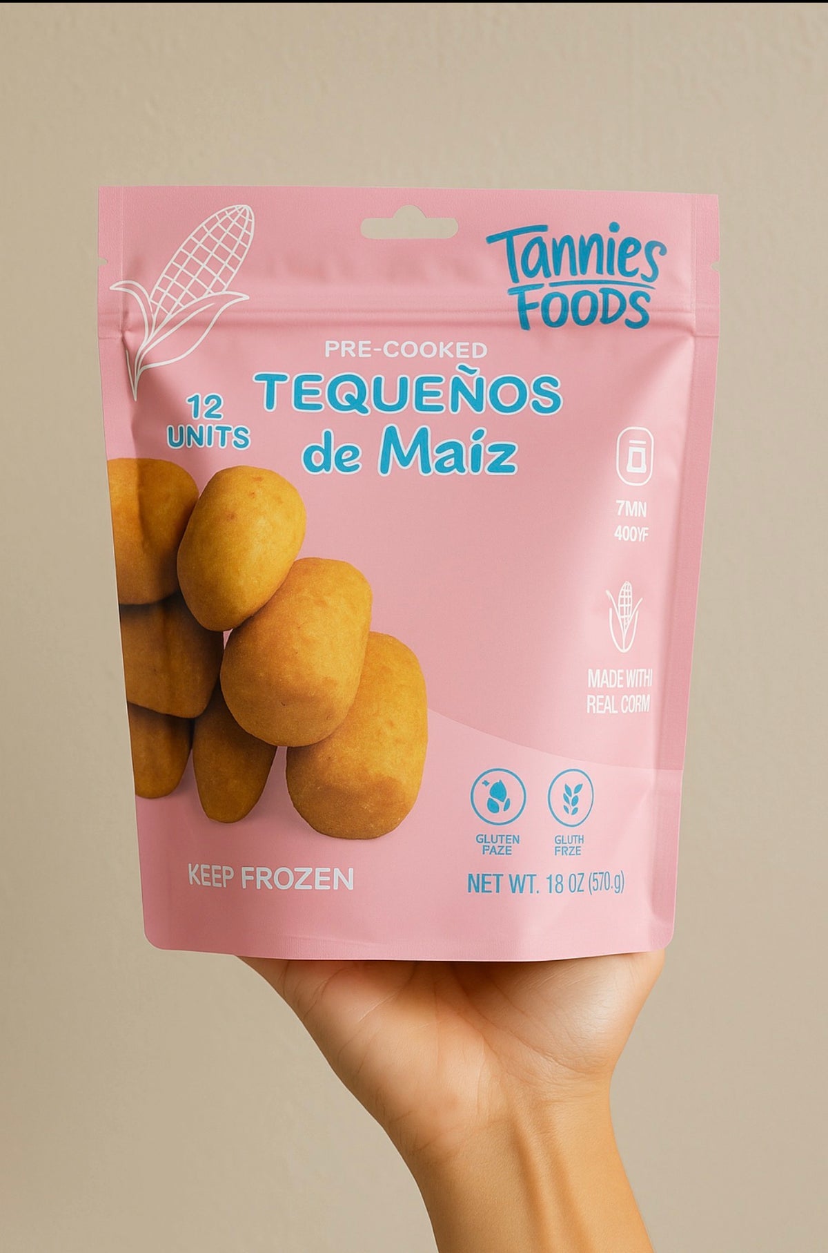Tequeños de Maíz (12 uds.)