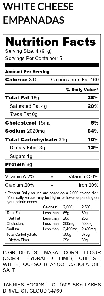 Mini Empanadas (20 UNITS)